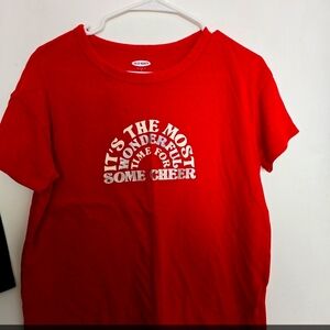 Small Old Navy Christmas shirt